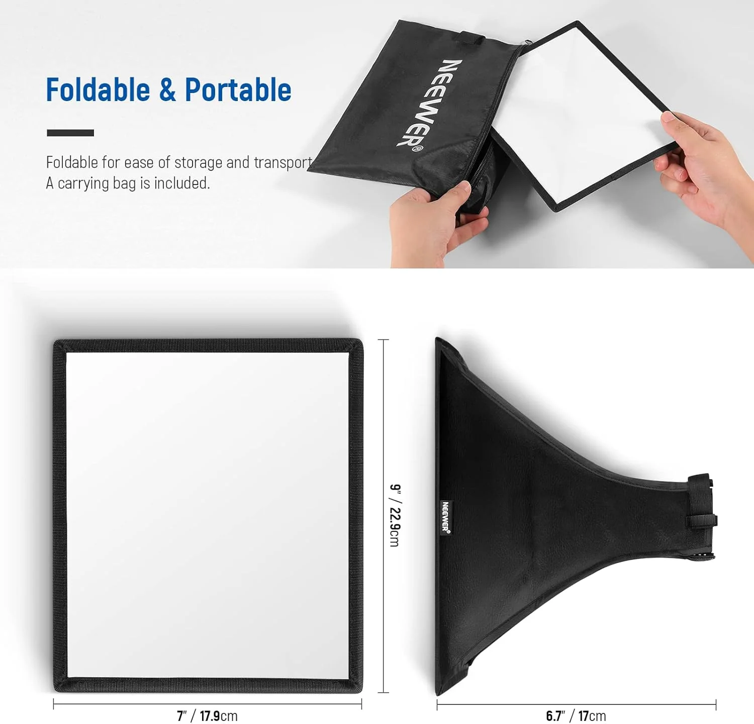 NEEWER Flash Diffuser Light Softbox - Image 26