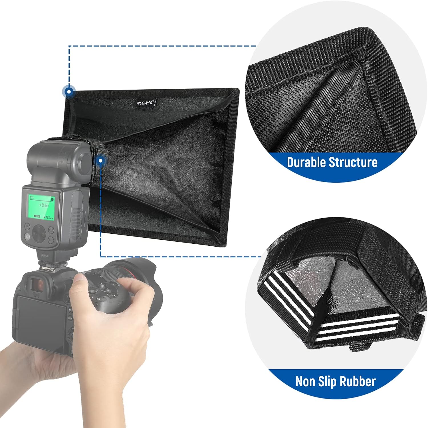 NEEWER Flash Diffuser Light Softbox - Image 33