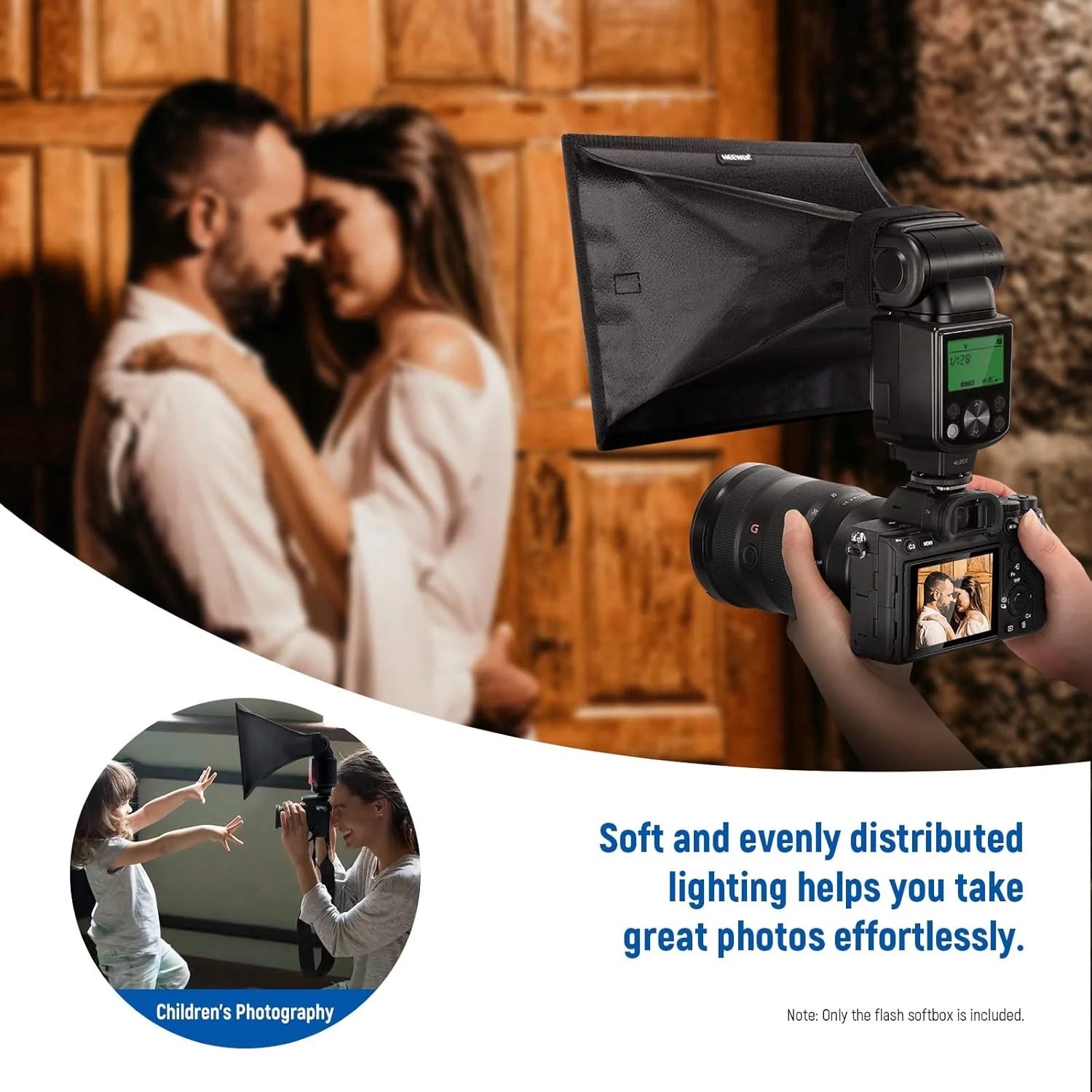 NEEWER Flash Diffuser Light Softbox - Image 34