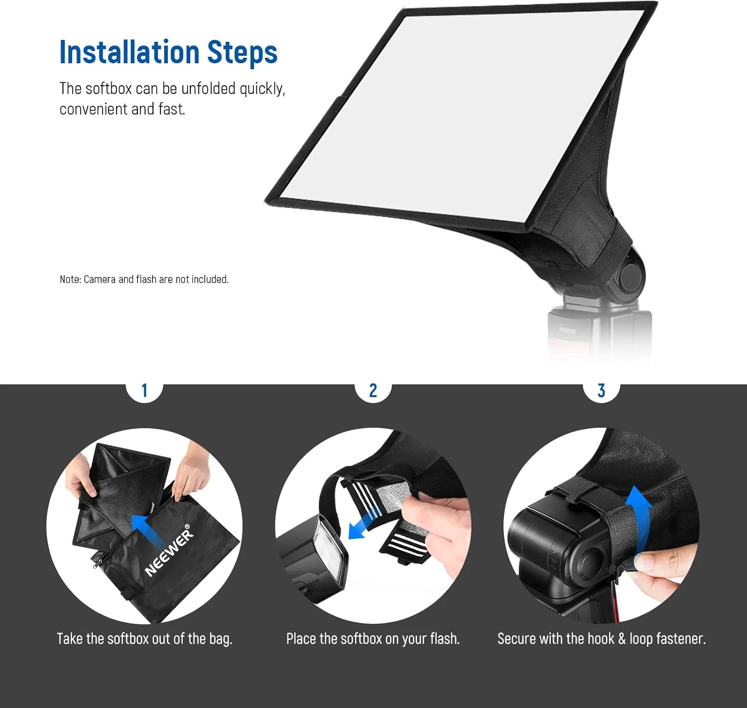 NEEWER Flash Diffuser Light Softbox - Image 36