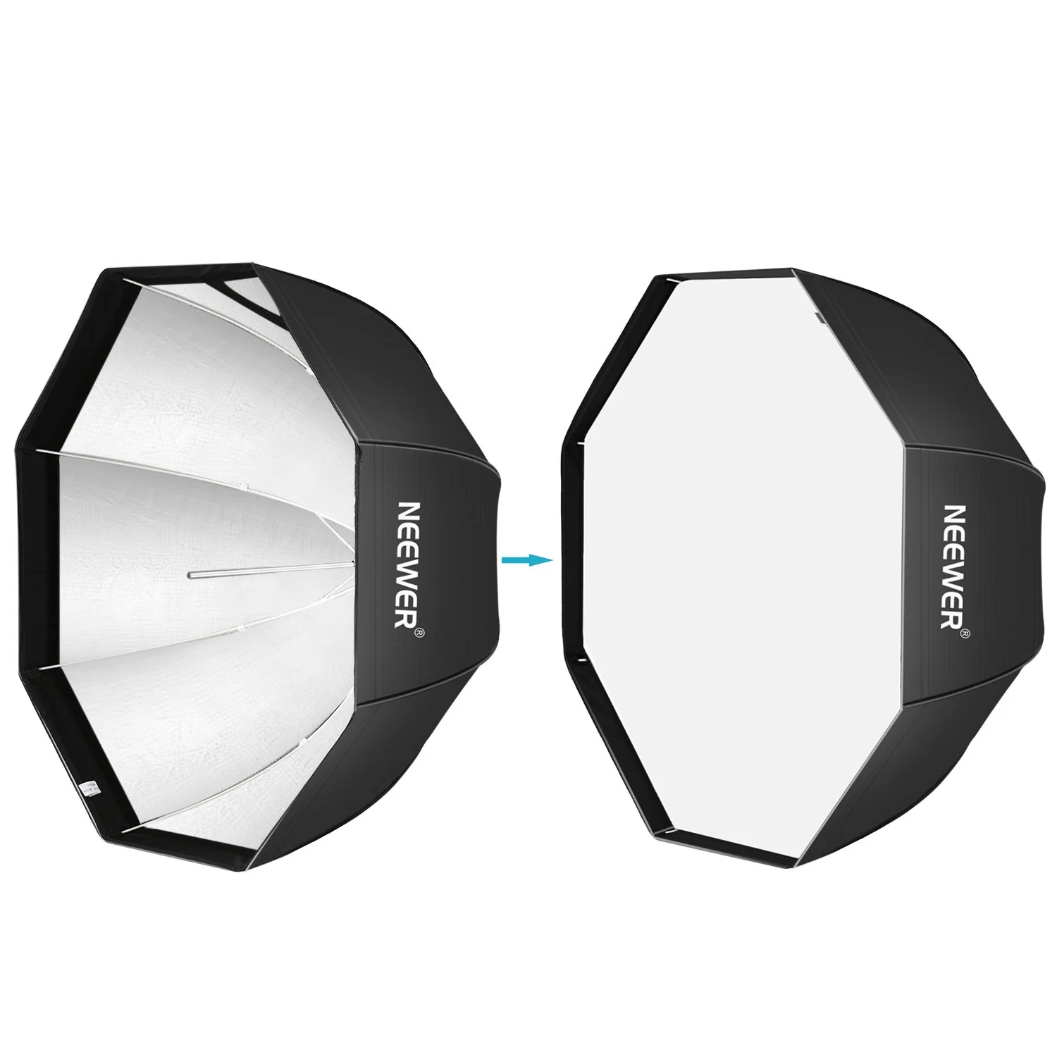 NEEWER 80CM/120CM Octagon Speedlight Umbrella Softbox - Image 4