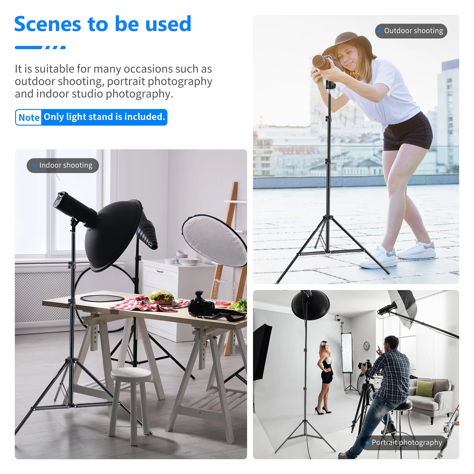 NEEWER ST-200 200cm Photography Light Stand - Image 4
