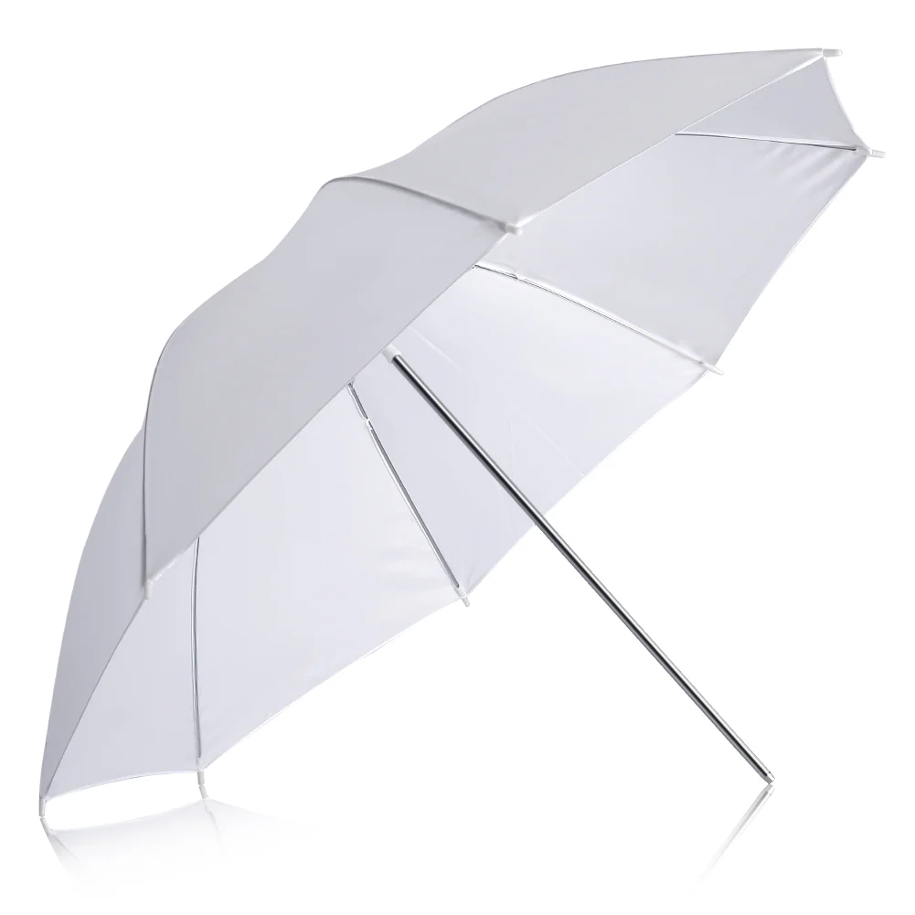 NEEWER 2 Pack 33"/84cm White Translucent Soft Umbrella - Image 3