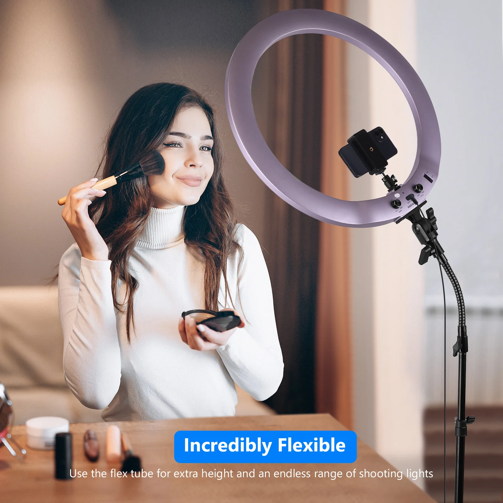 NEEWER Metal Flexible Tube Arm For Ring Light - Image 7