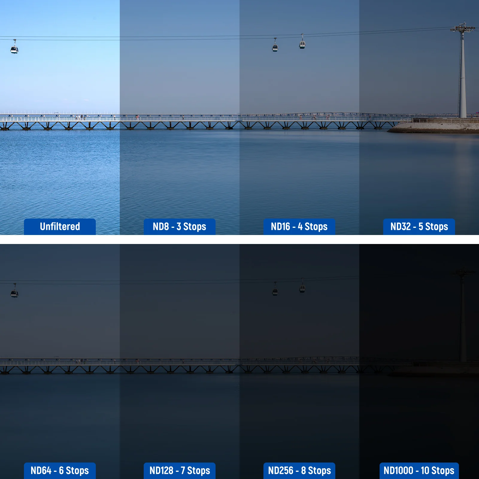 NEEWER FL-P10 14-Pack Magnetic ND & CPL & Effect Filter Set for DJI Osmo Pocket 3 - Image 3