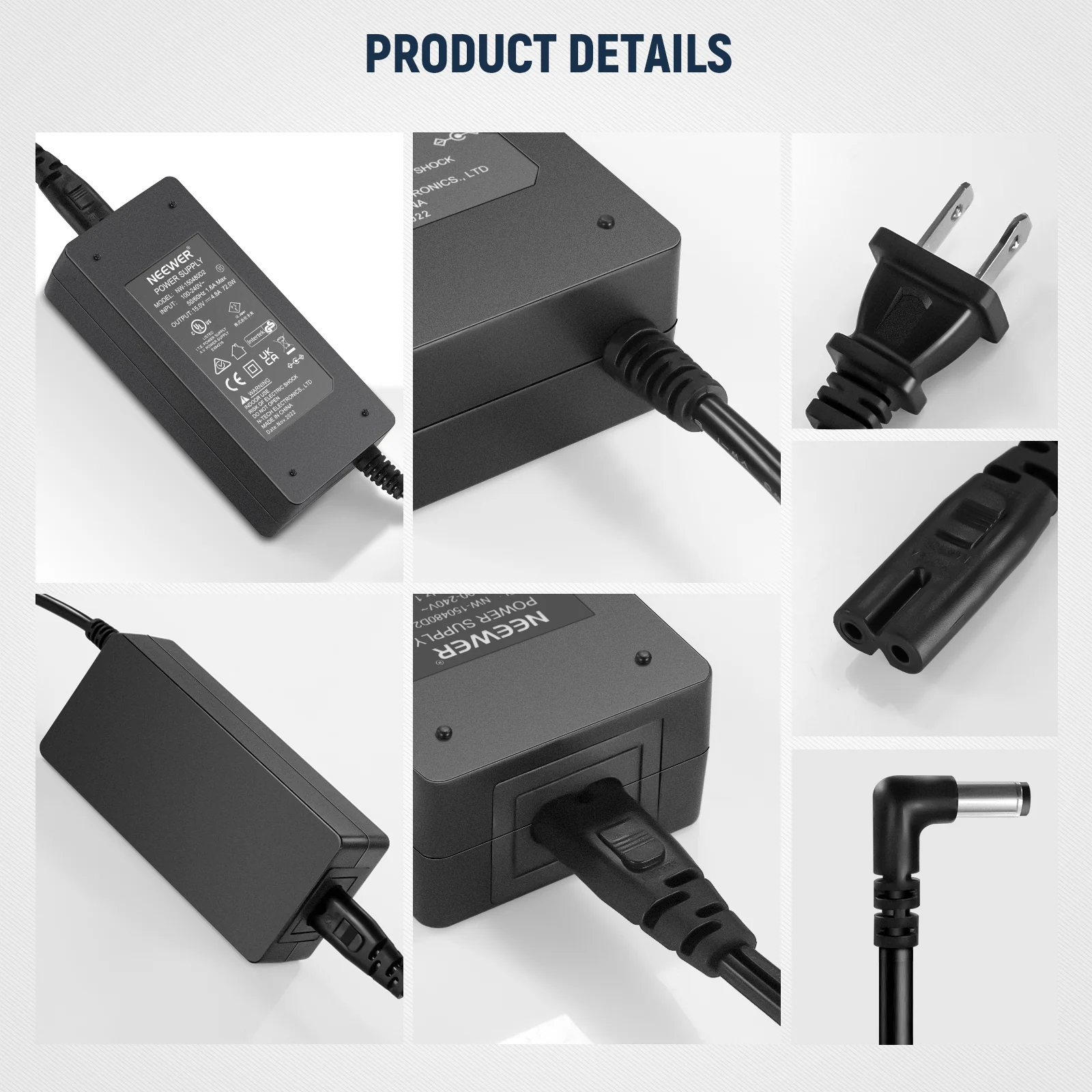 NEEWER 15V 4.8A 72W Power Supply - Image 7