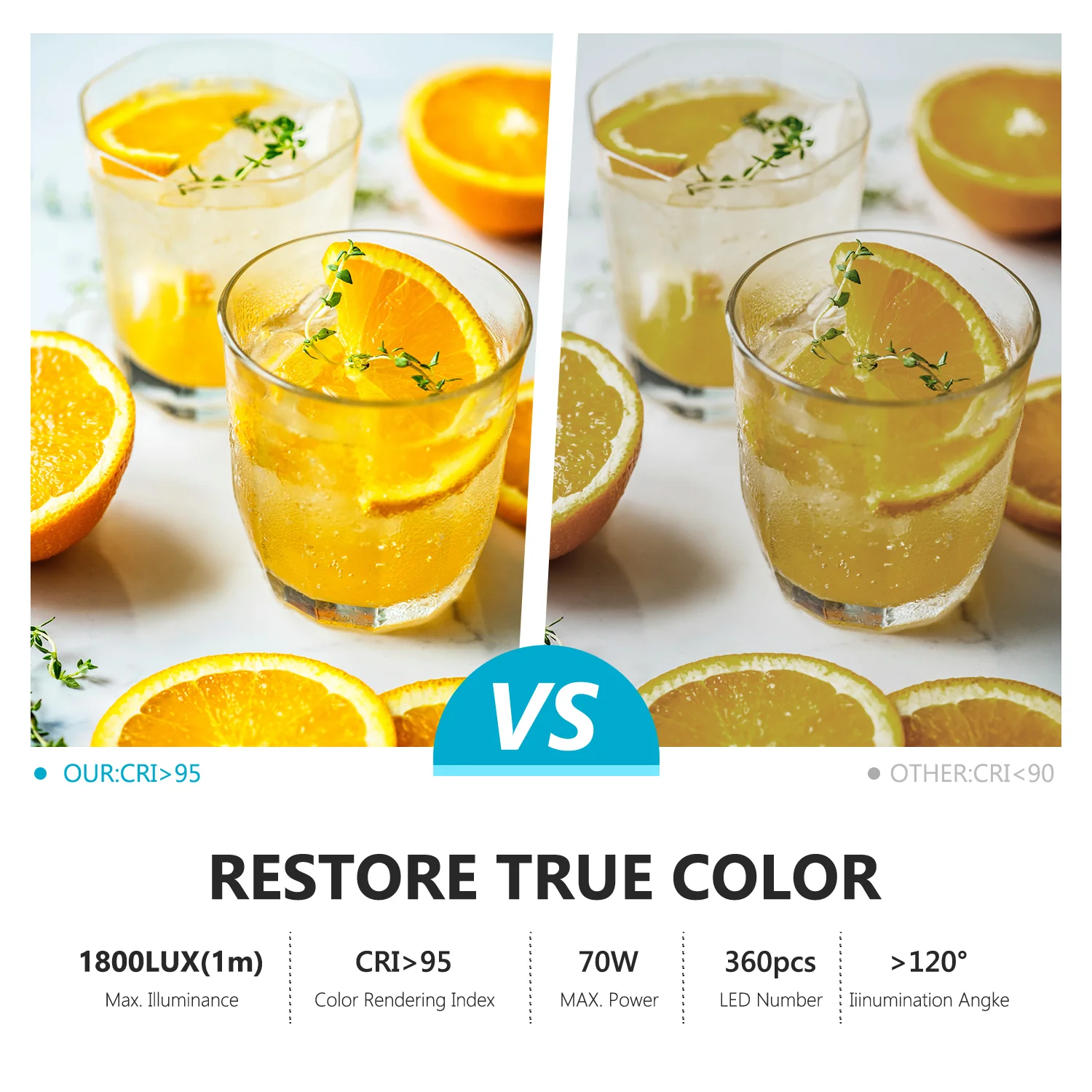 NEEWER NL-360ARC 18" 70W Ultra Thin Bi-Color Round LED Light - Image 3