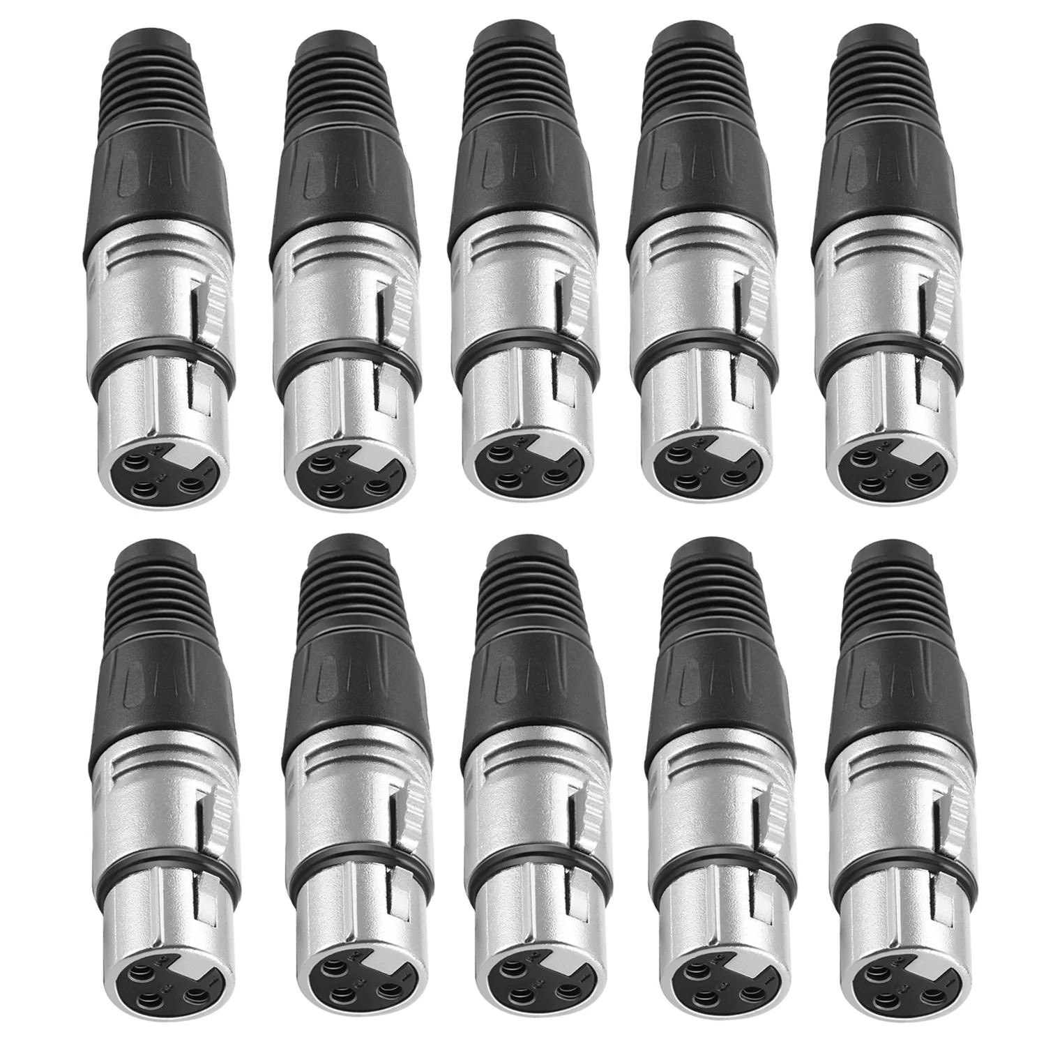 NEEWER 20-Piece 3 Pin XLR Solder Type Connector - Image 4