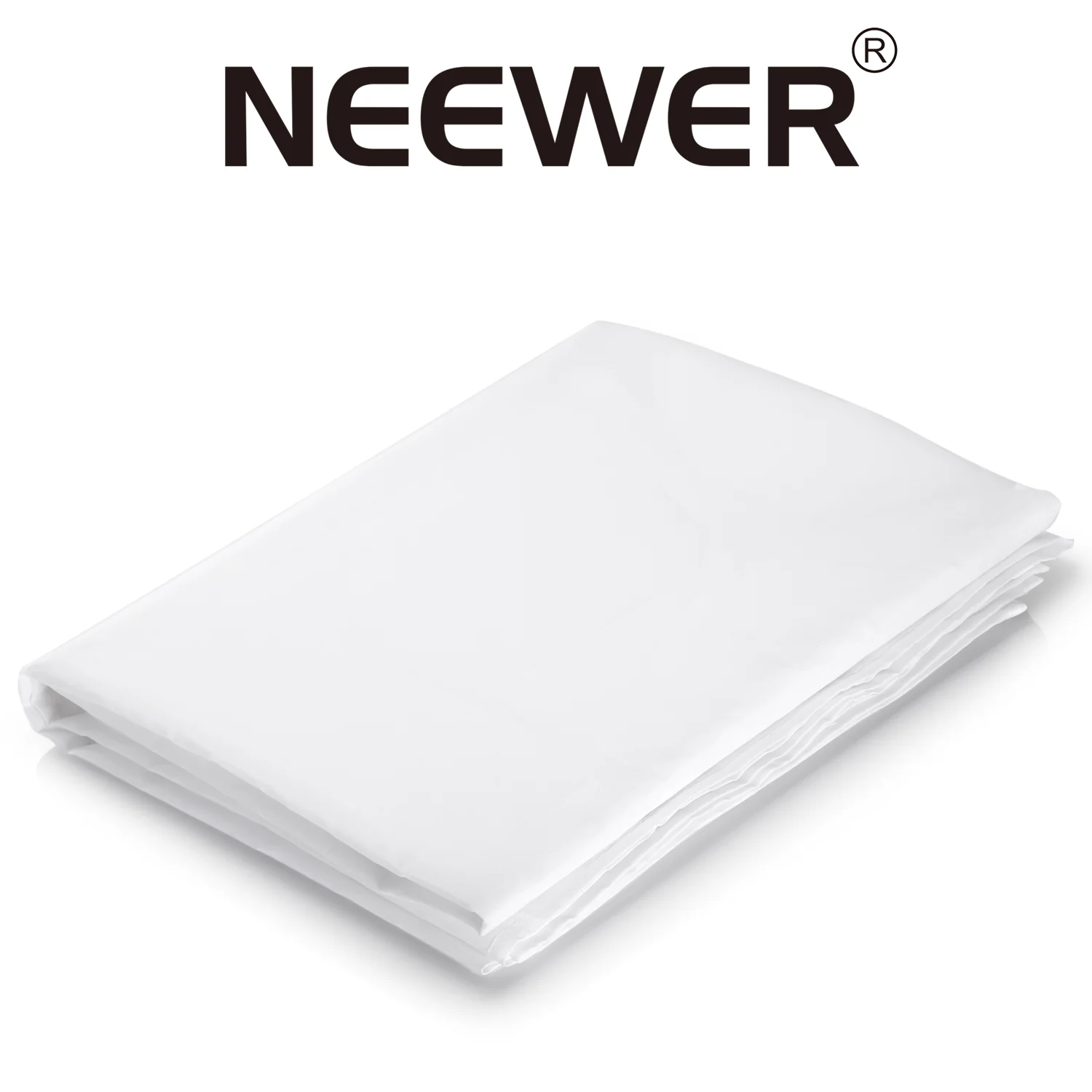 NEEWER 20x5FT / 6x1.5M Polyester White Seamless Diffusion Fabric - Image 7