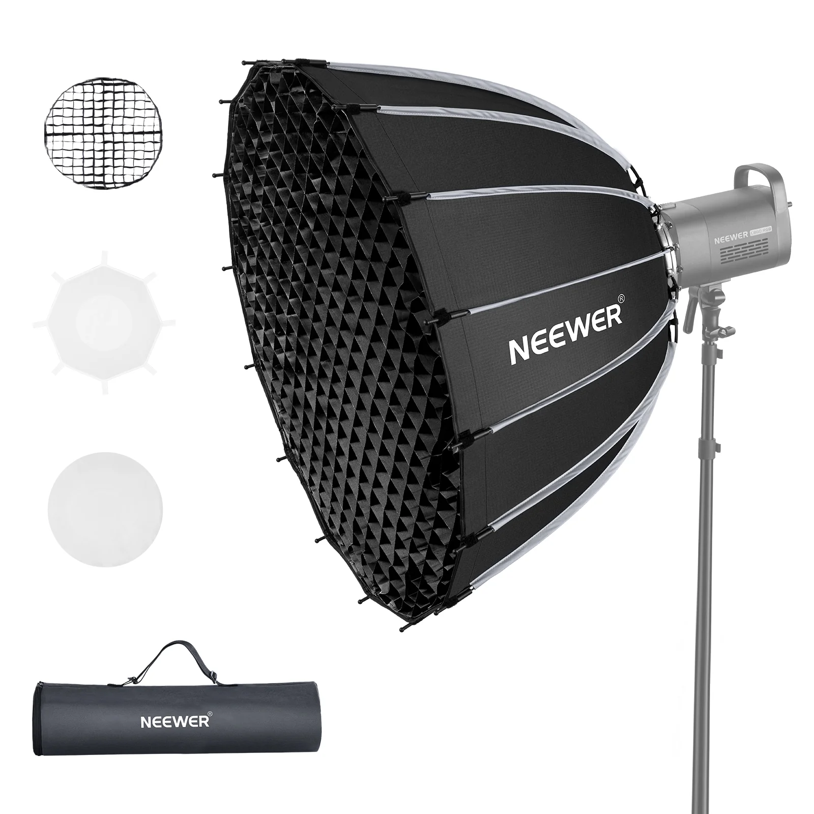 NEEWER 65CM/85CM/120CM Parabolic Softbox - Image 9