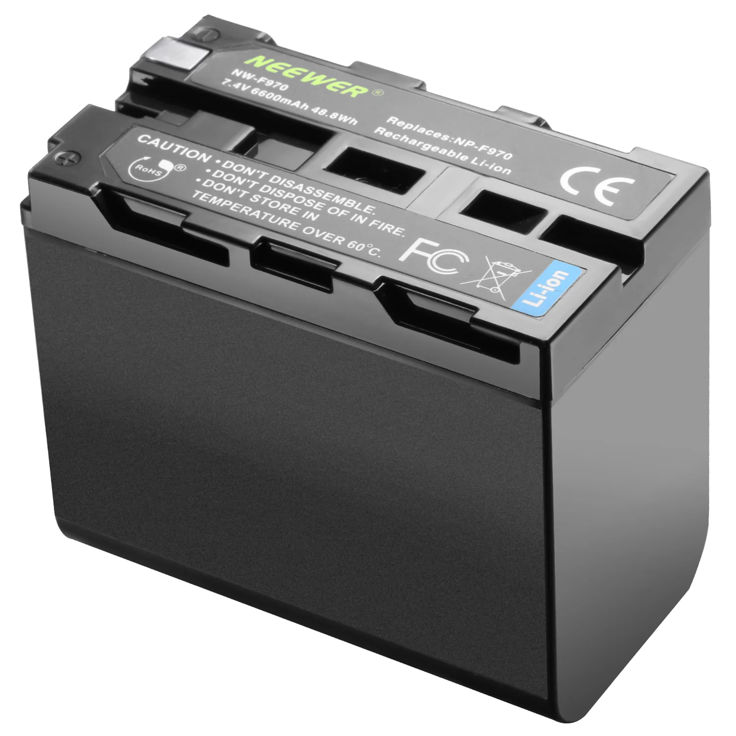 NEEWER NP-F970 6600mAh Replacement Battery for Sony - Image 5