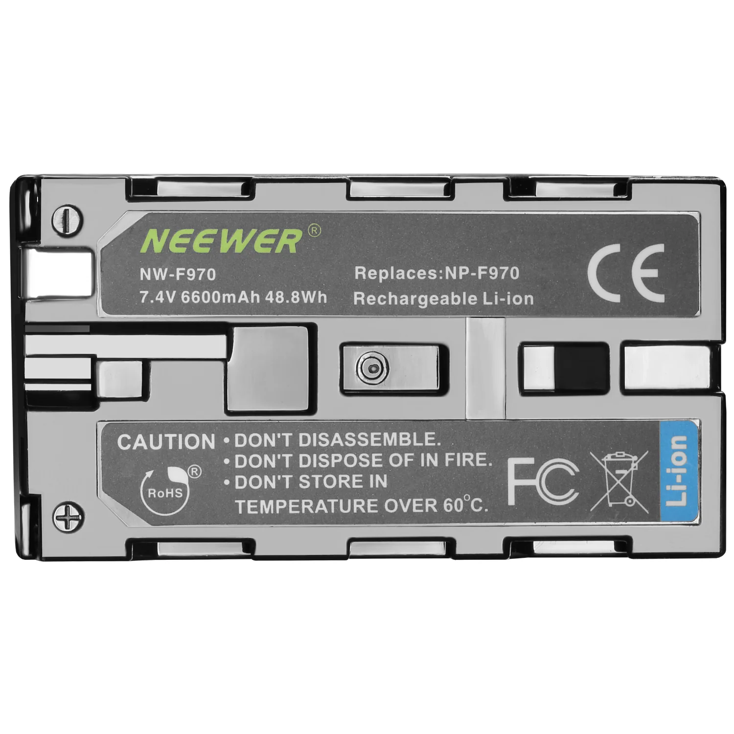 NEEWER NP-F970 6600mAh Replacement Battery for Sony - Image 7