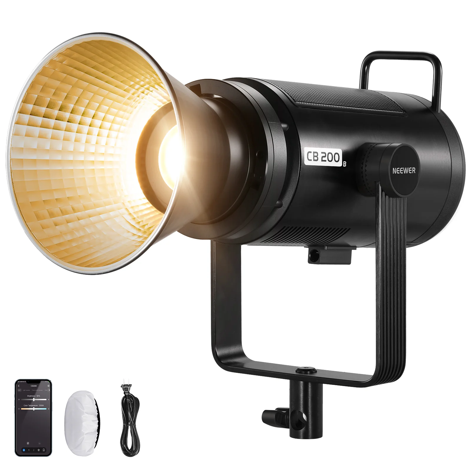 NEEWER CB200B 210W Bi-Color LED Video Light - Image 10
