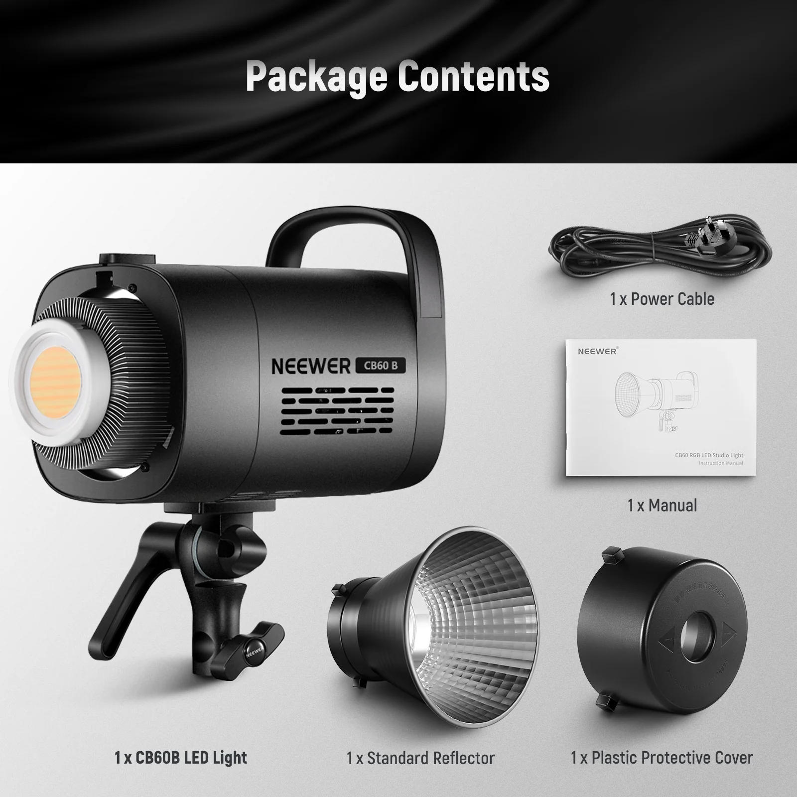 NEEWER CB60B 70W Bi-Color LED Video Light - Image 9