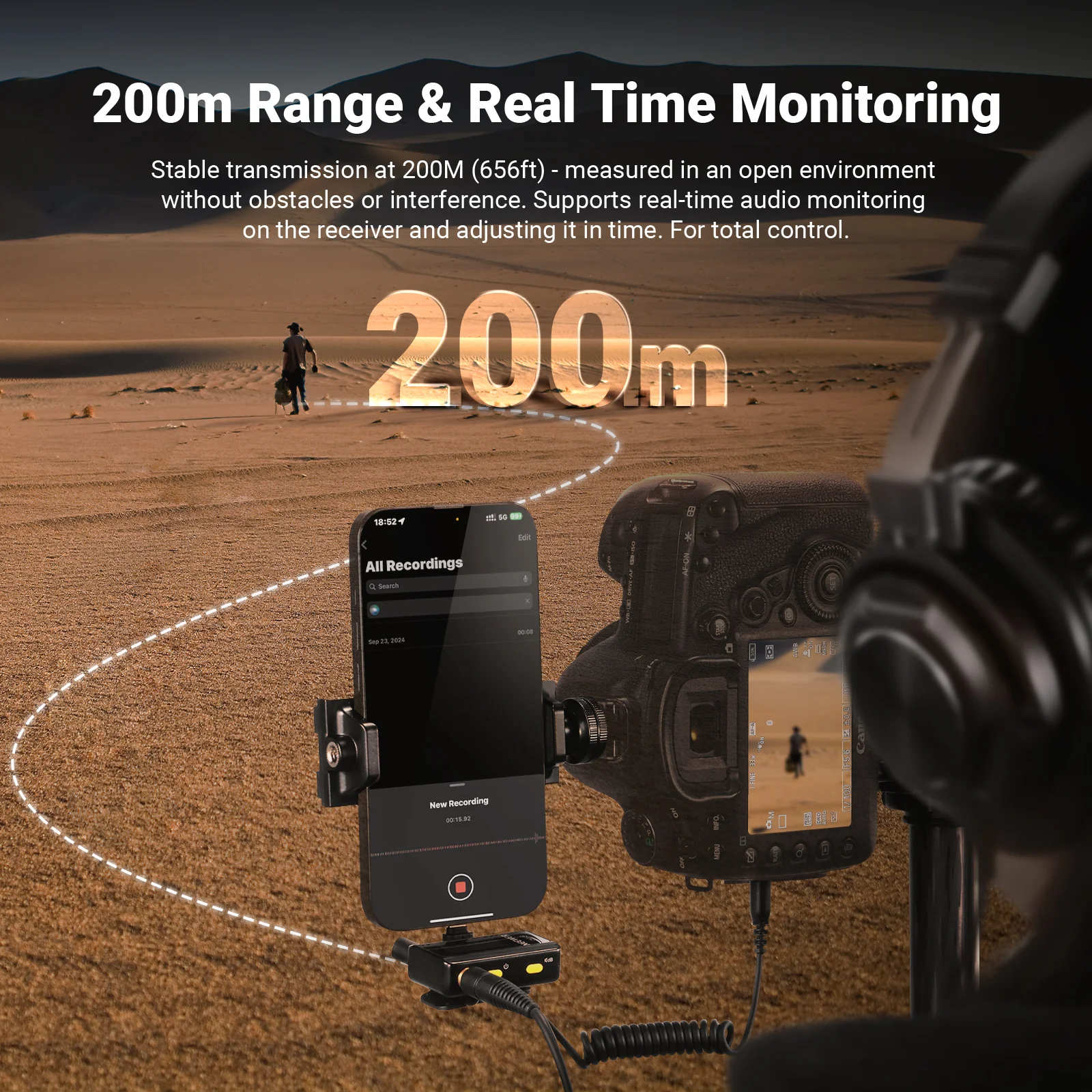 NEEWER CM28 Wireless Lavalier Microphone System - Image 8