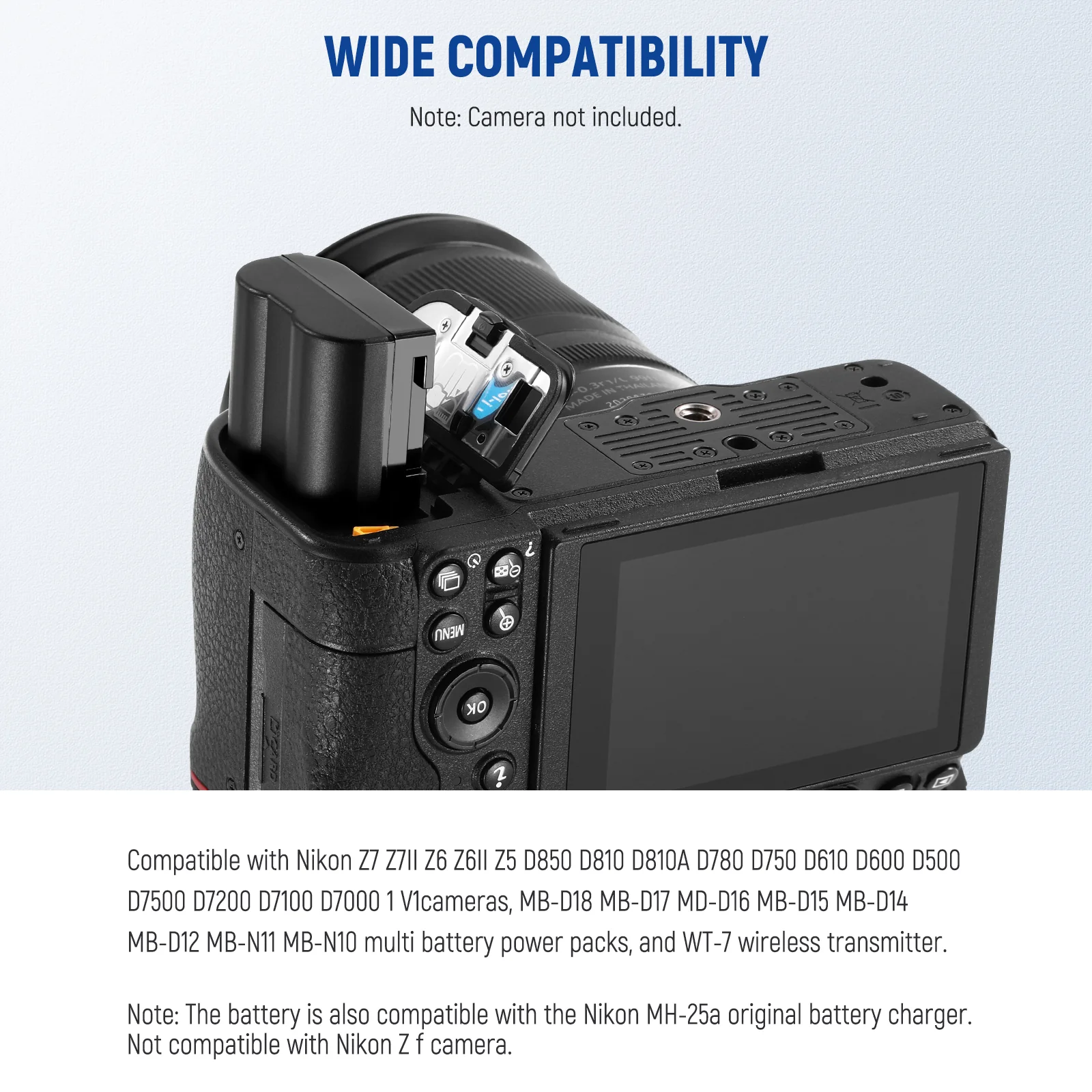 NEEWER EN-EL15c Replacement Battery and USB Charger Set - Image 3