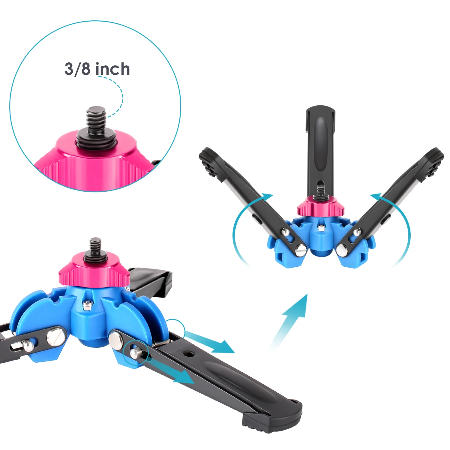 NEEWER T222 66" Extendable Camera Monopod - Image 6