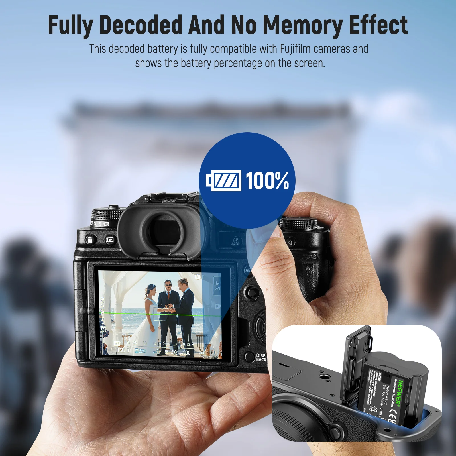 NEEWER NP-W235 Camera Battery Charger Set - Image 4