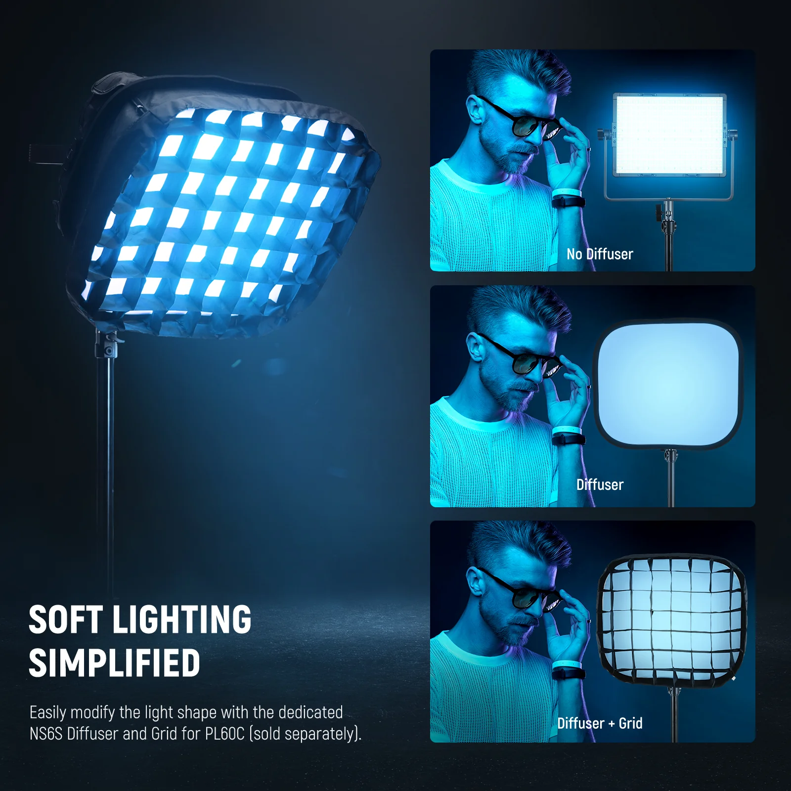 NEEWER PL60C RGB LED Video Light - Image 10