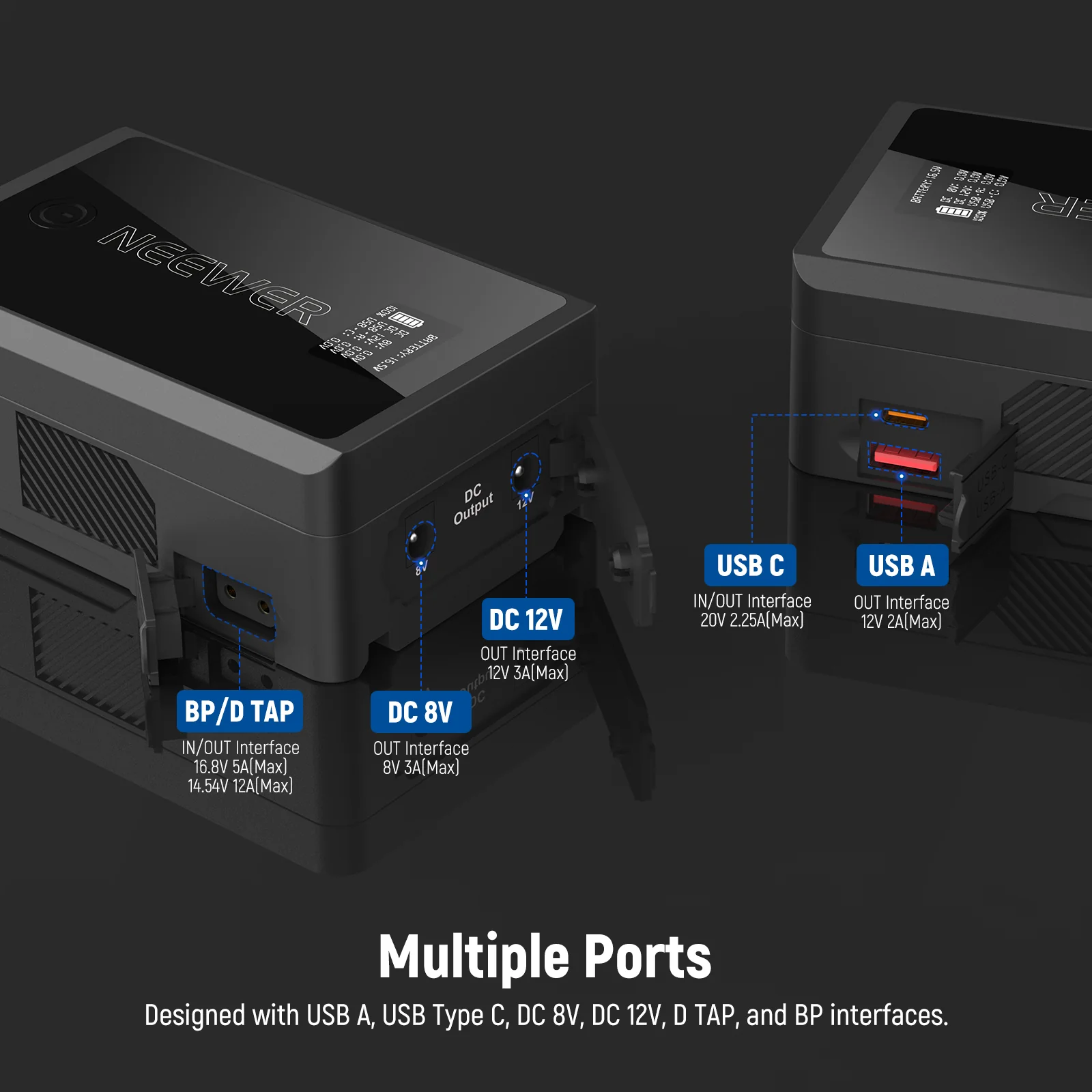 NEEWER V Mount Battery PS050E 3450mAh 50Wh 14.54V - Image 3