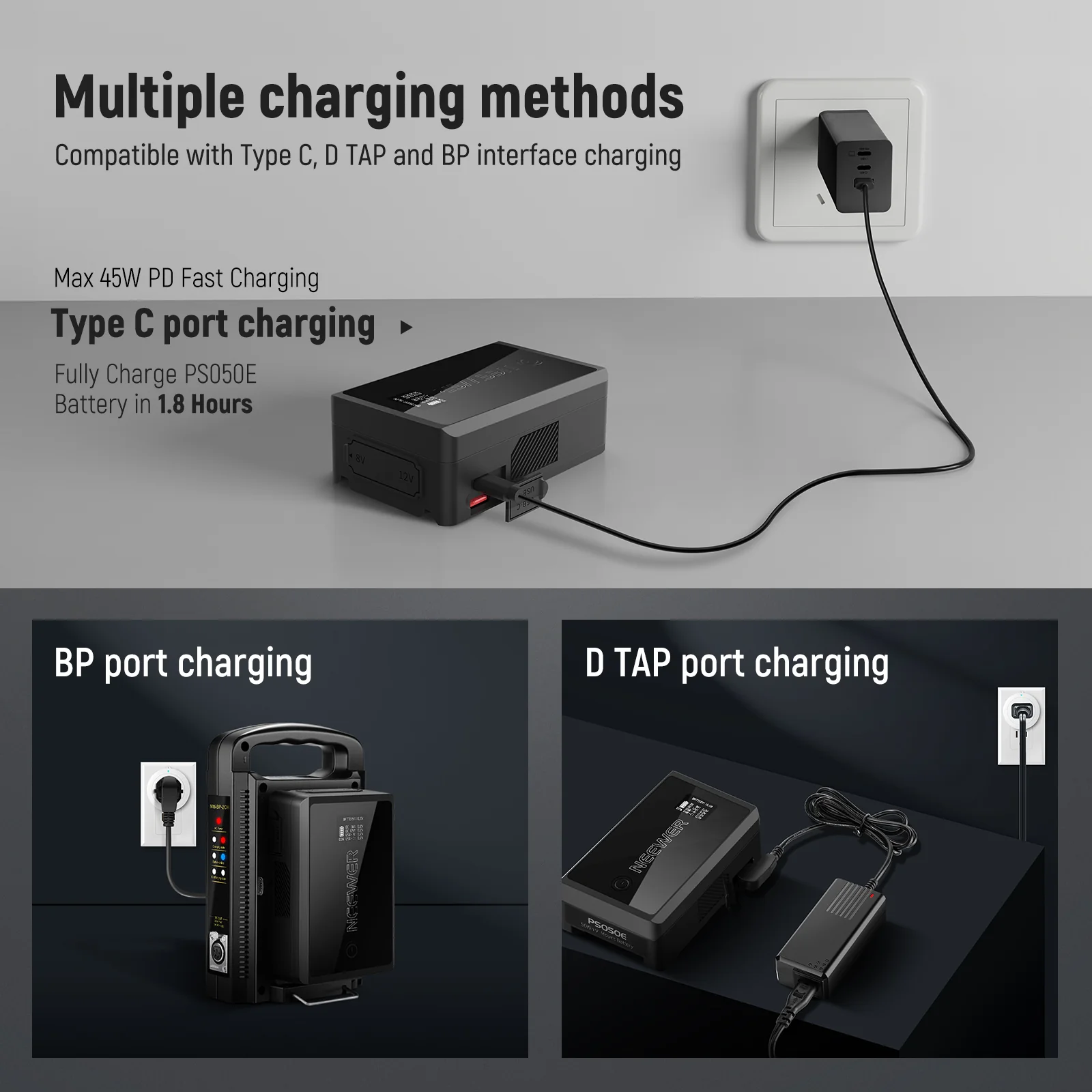 NEEWER V Mount Battery PS050E 3450mAh 50Wh 14.54V - Image 4