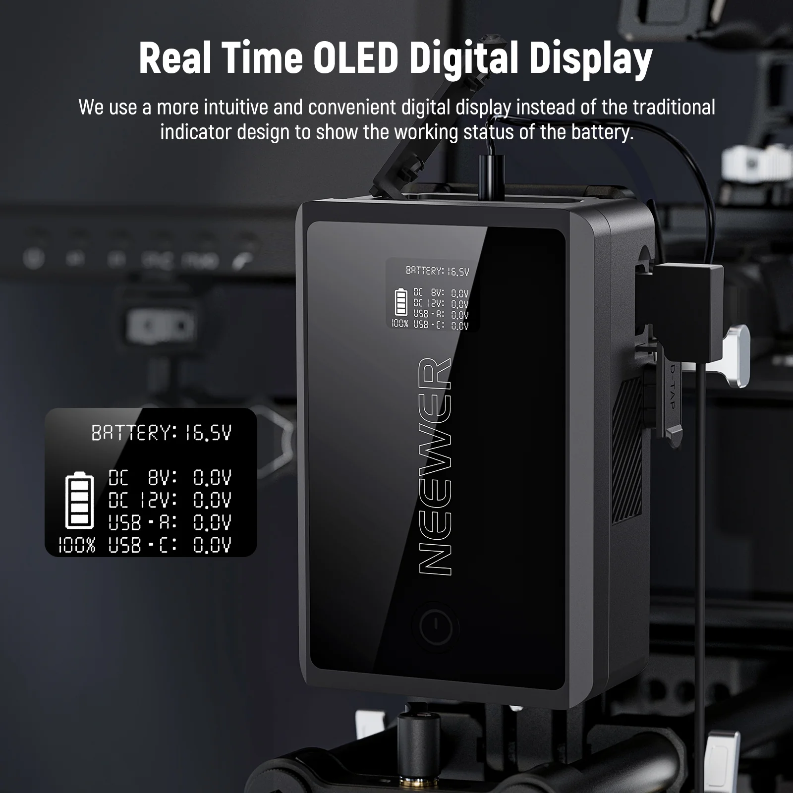 NEEWER V Mount Battery PS050E 3450mAh 50Wh 14.54V - Image 8