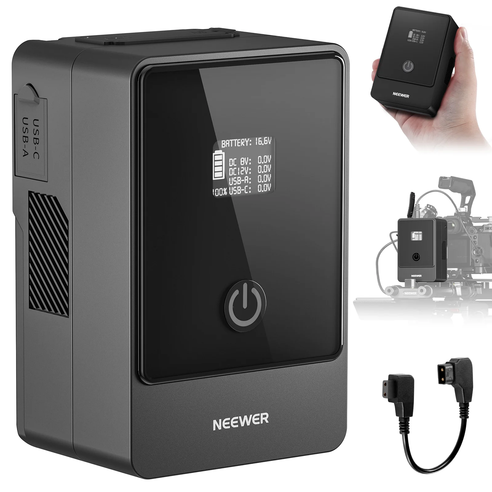 NEEWER V Mount Battery PS099E/PS099F 6800mAh 14.5V 99Wh - Image 10