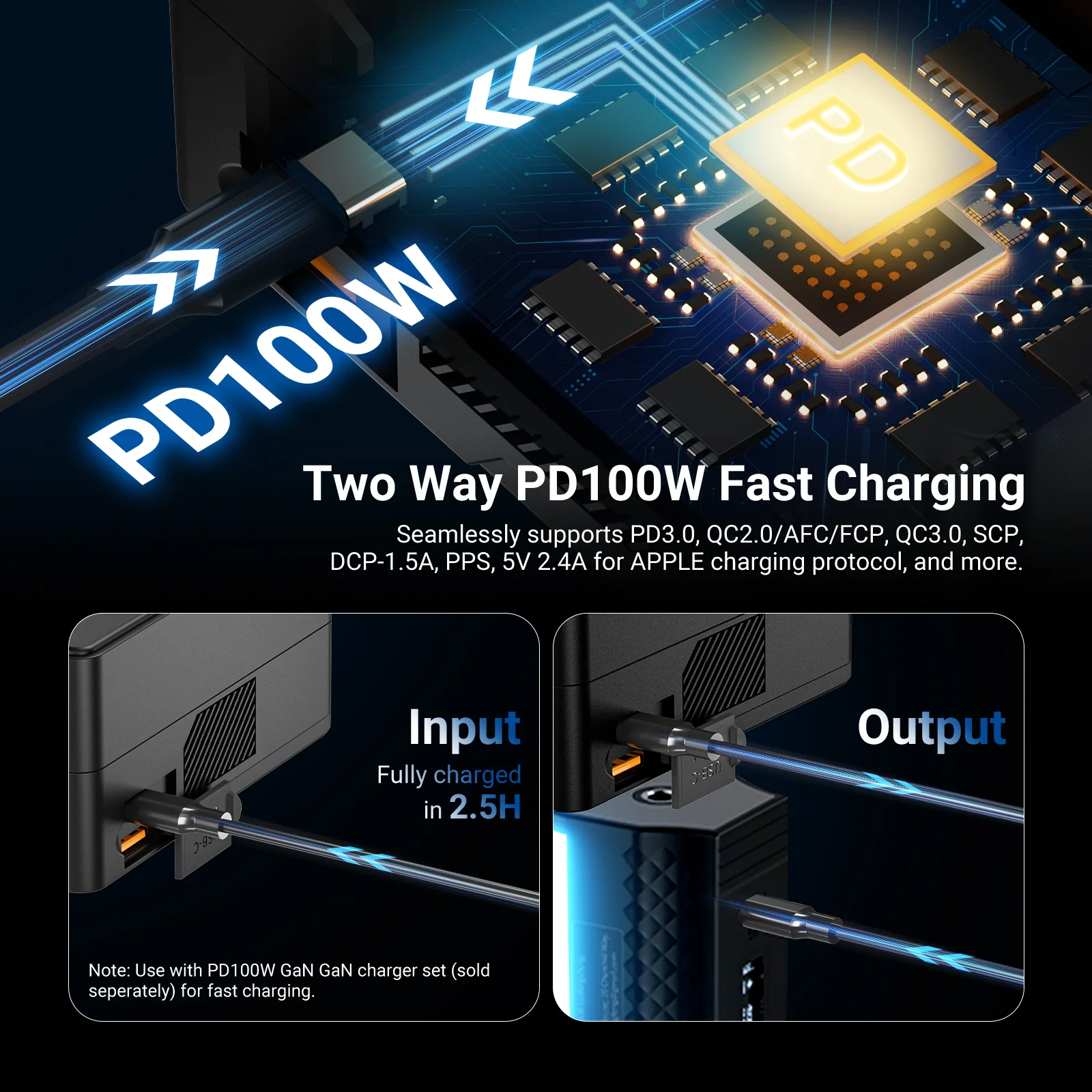 NEEWER V Mount Battery PS099E/PS099F 6800mAh 14.5V 99Wh - Image 11