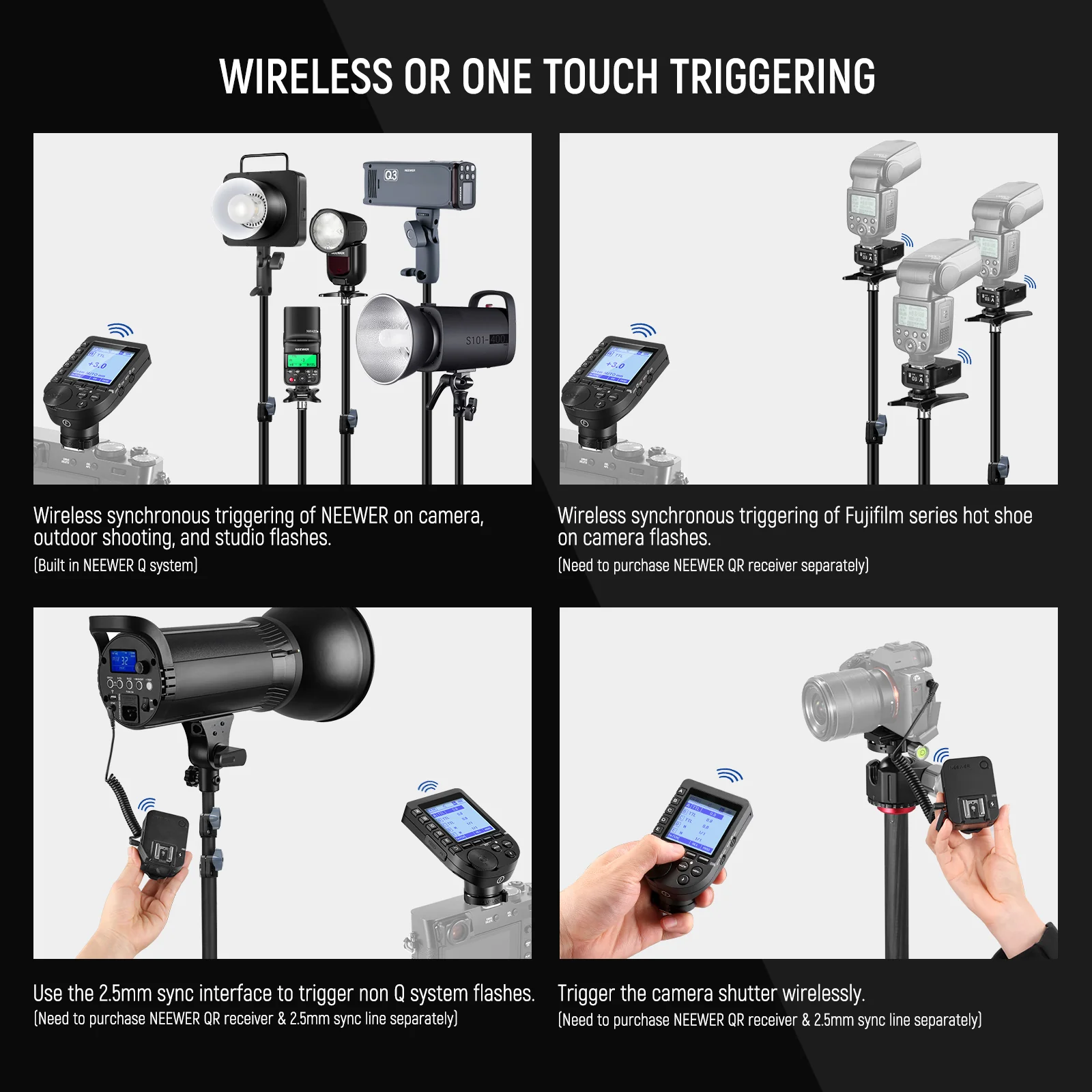 NEEWER QPRO TTL Wireless Trigger for Camera - Image 21