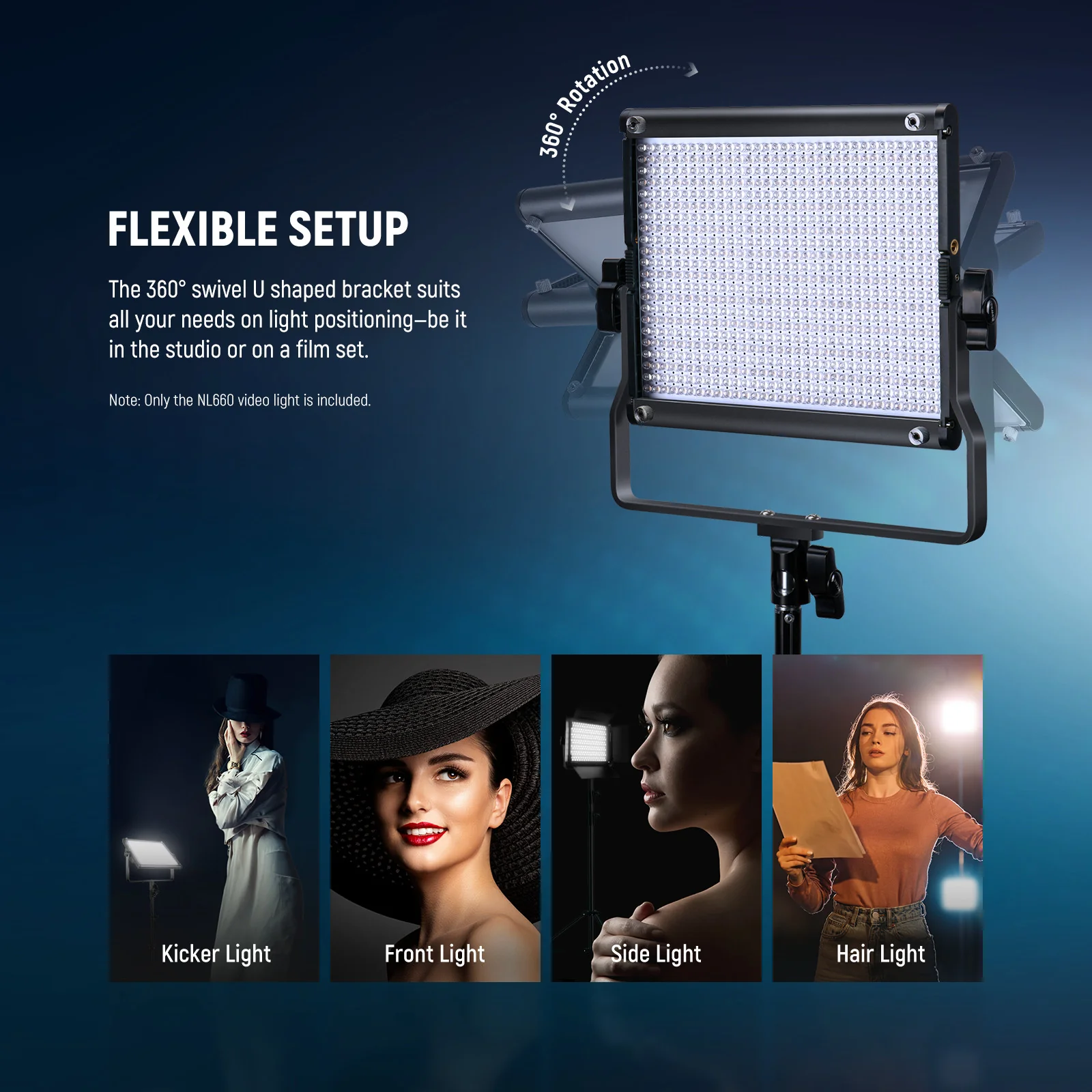NEEWER NL660 Bi-Color LED Video Light - Image 13