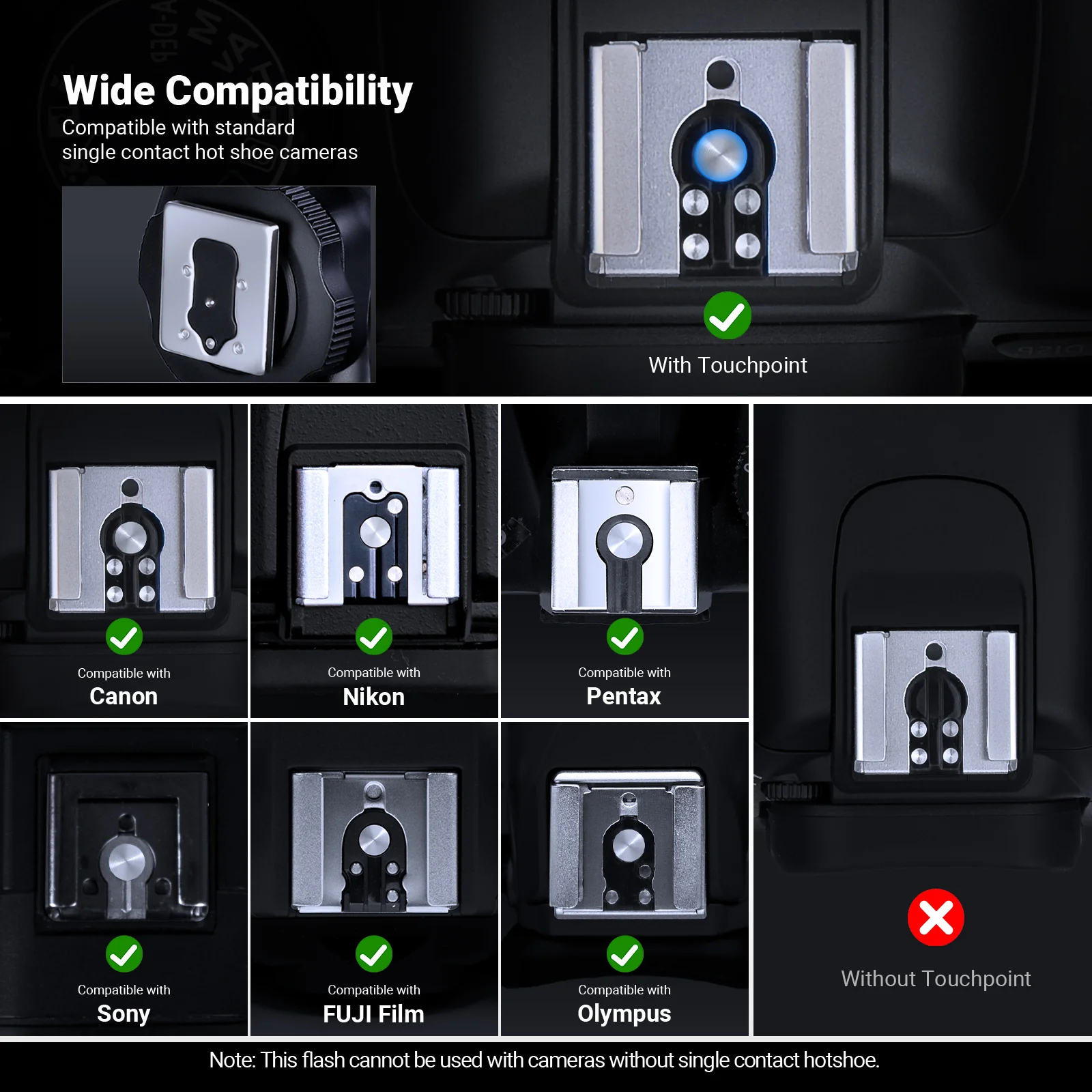 NEEWER TT560 Speedlite Flash For DSLR Cameras - Image 3